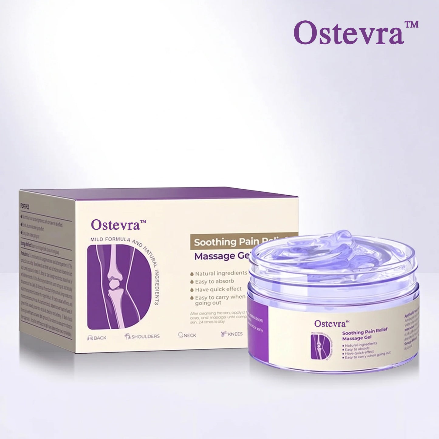 Ostevra™ Turmeric & Emu Oil Arthritis Soothing Pain Relief Massage Gel